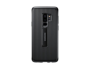 Луксозен твърд гръб Hybrid Protective Stand Cover оригинален EF-RG965 за Samsung Galaxy S9 Plus G965 черен